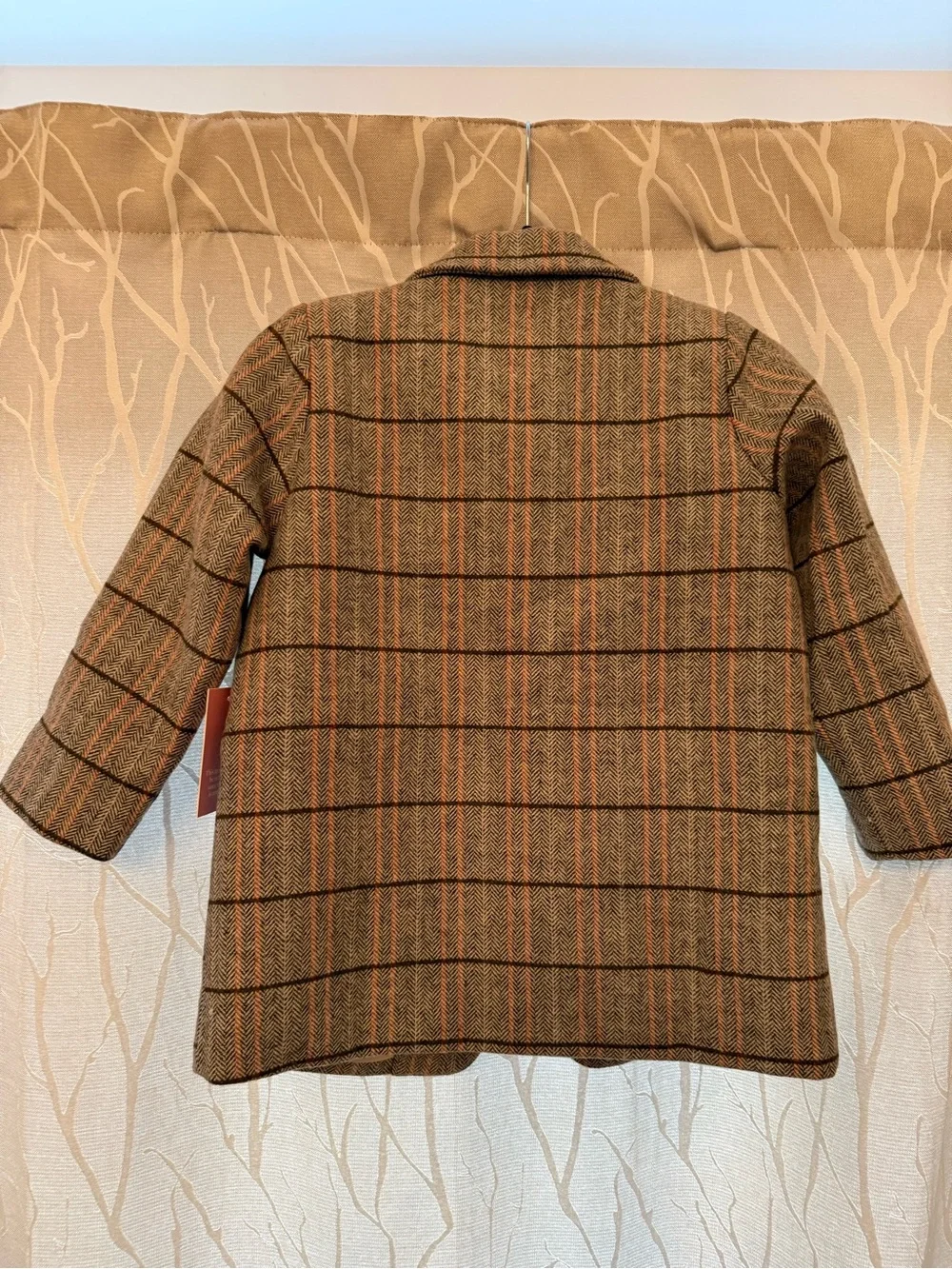 Ivy City Co Mini Marren Set Brown Plaid Kids Blazer and Pleated Skirt Size 11-12